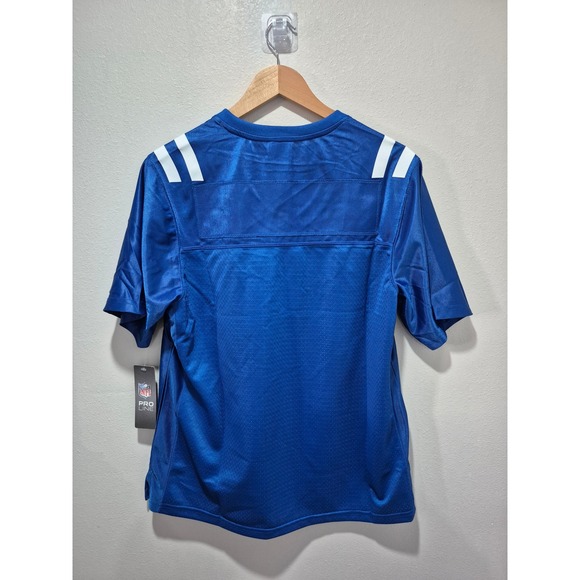 NFL‎ Indianapolis Colts Pro Line Jersey Football Blue Womens Size L/G - Picture 3 of 5